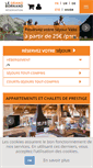 Mobile Screenshot of legrandbornand-reservation.com